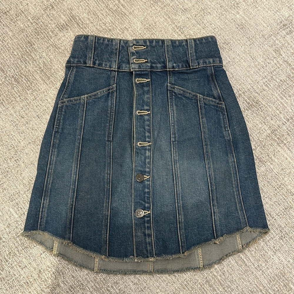 Veronica beard flora mini skirt